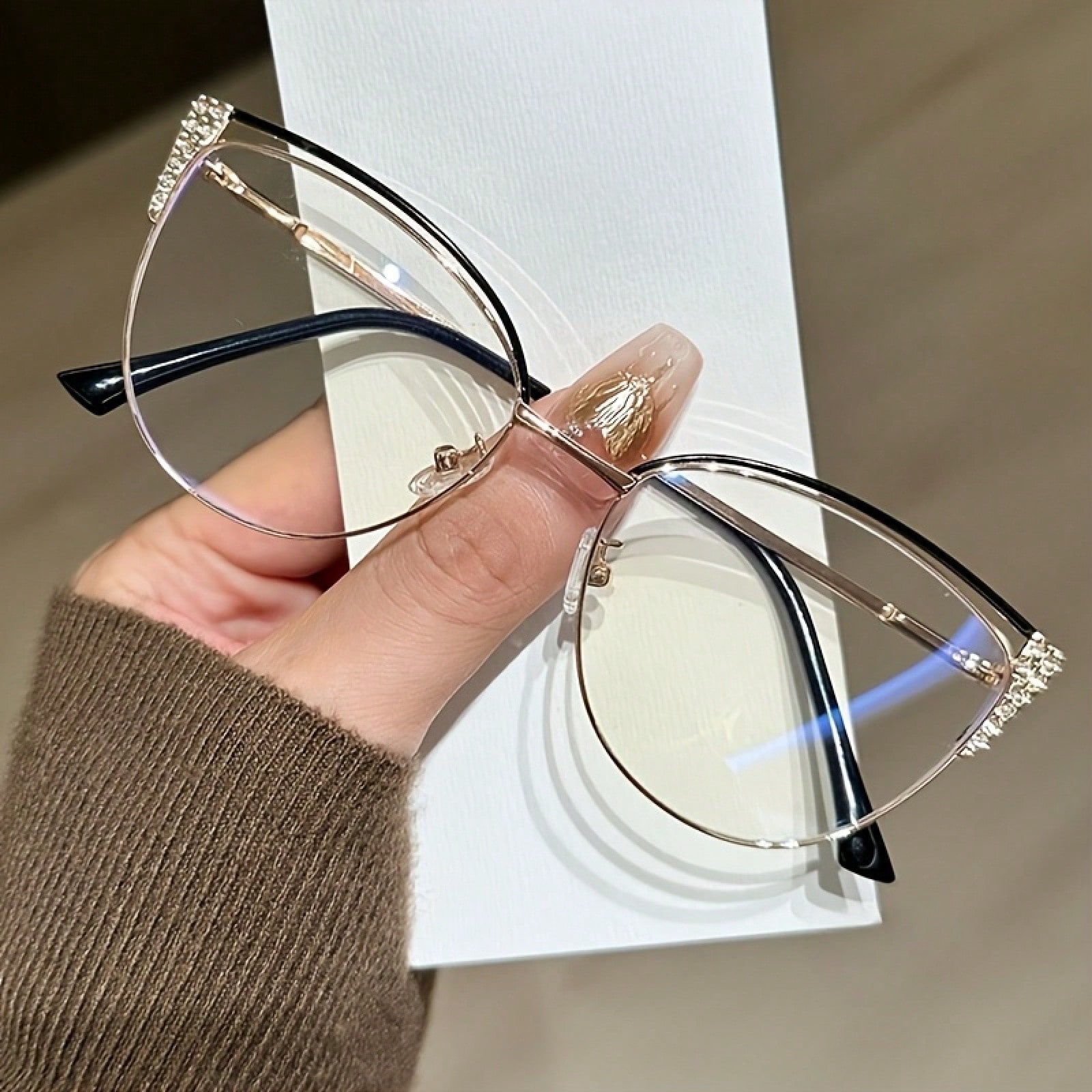 Women'S Fashion Glasses Non Prescription - Blue Light Filter Glasses for Women,