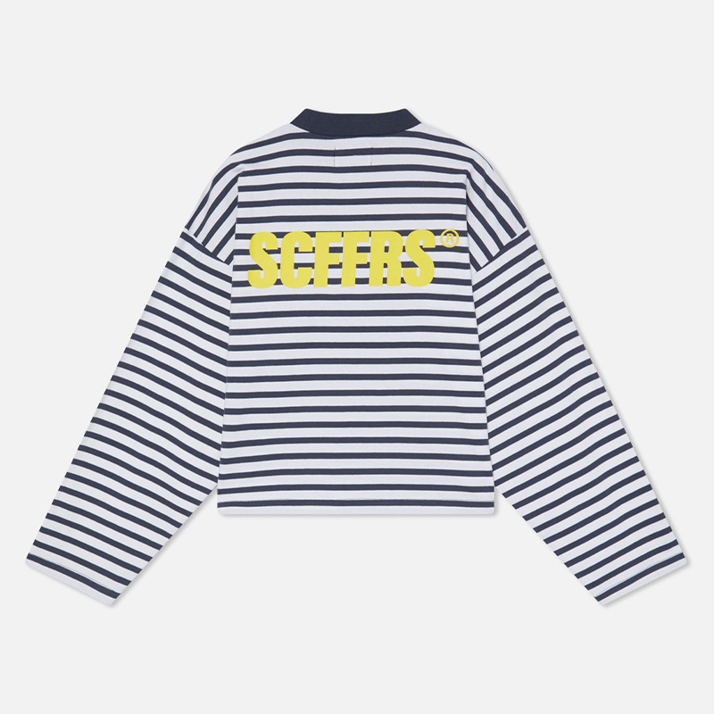 Women Top Fashion - SCFFRS Striped Sweatshirt Tops Unisex Long
