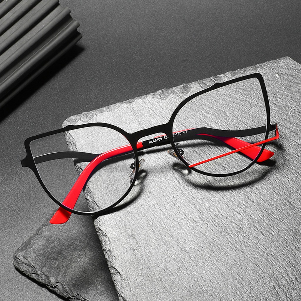 Anti Blue Light Glasses Metal  - огляд і ціна Women'S Fashion Glasses Non Prescription