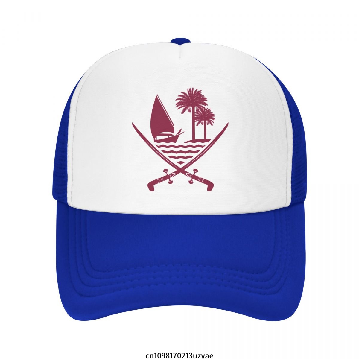 Emblem Of Qatar Mesh Baseball  - огляд і ціна Women Fashion Qatar