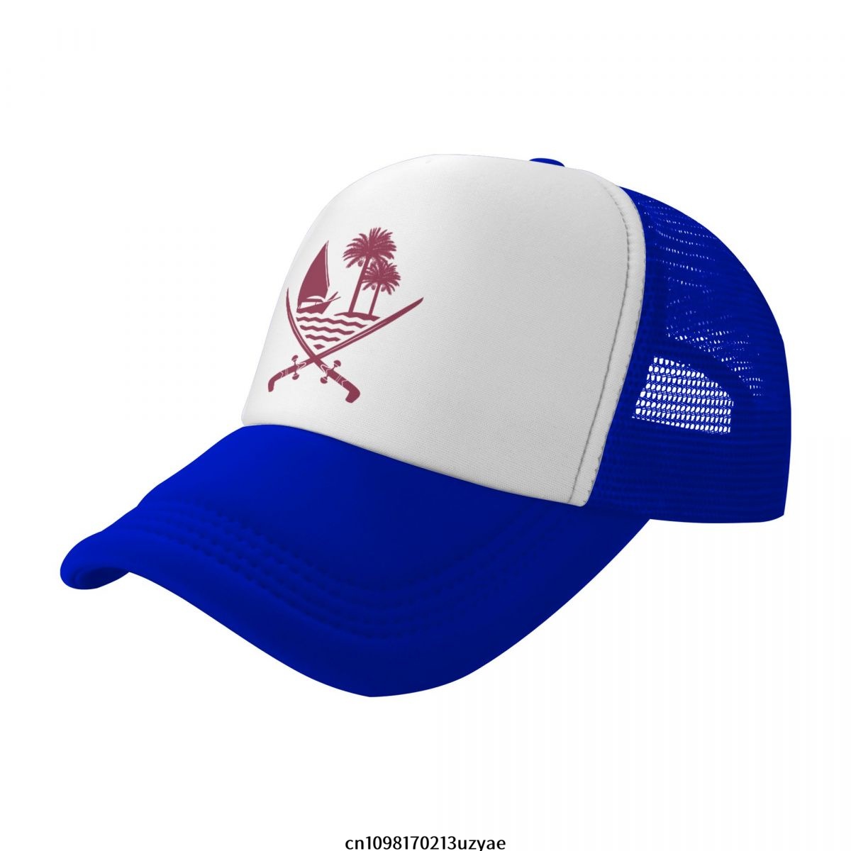 Emblem Of Qatar Mesh Baseball  - огляд і ціна Women Fashion Qatar