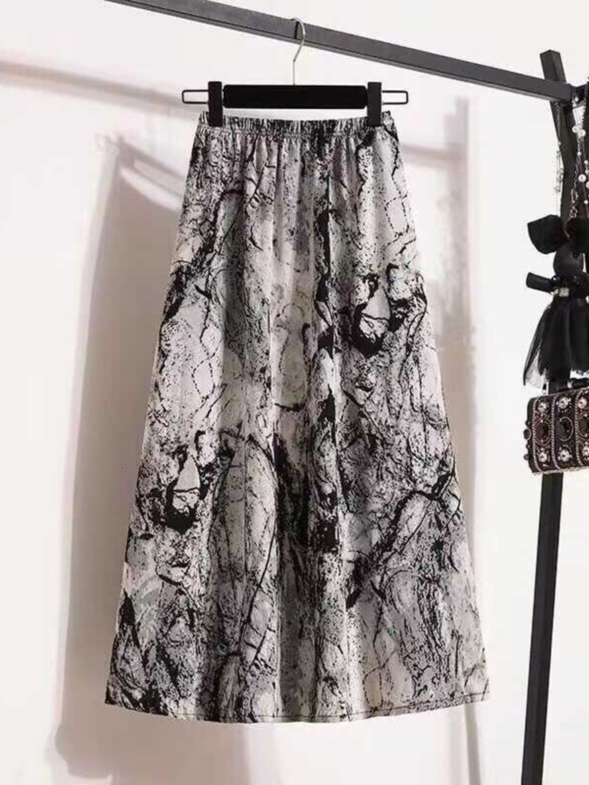 plus Size Women's New Chinese  - огляд і ціна A-Line Skirt Midi