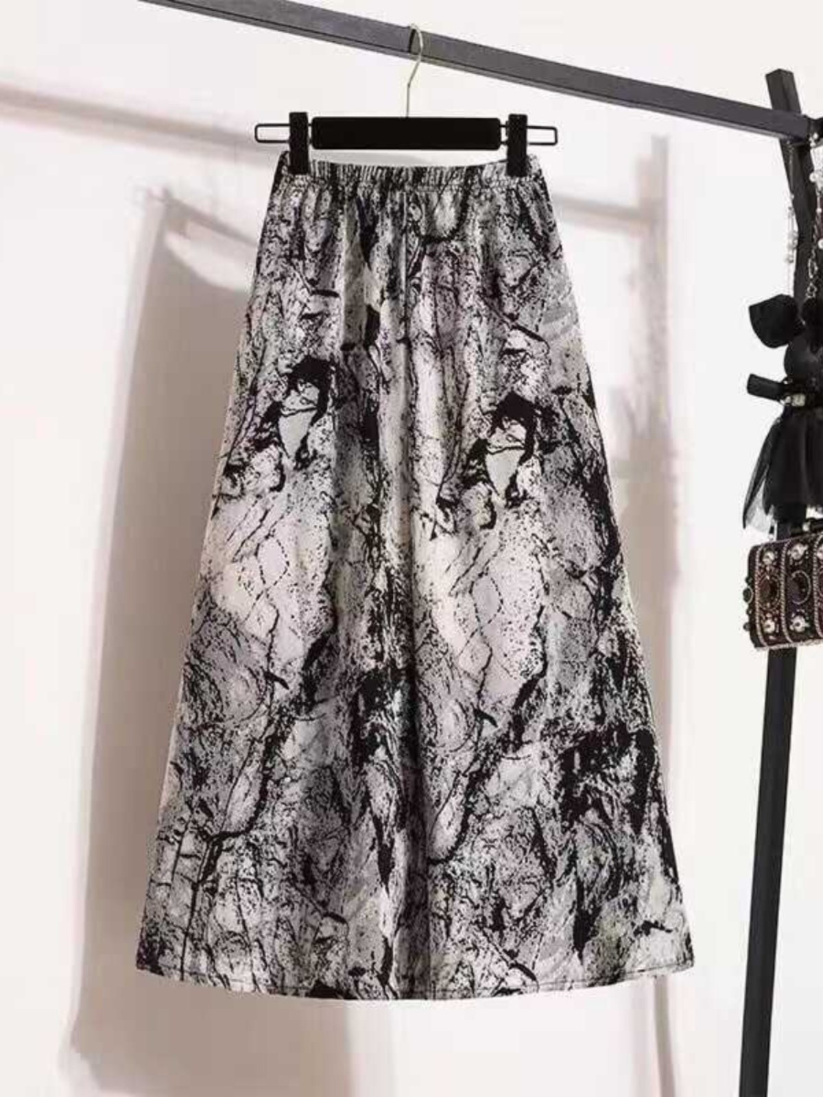 plus Size Women's New Chinese  - огляд і ціна A-Line Skirt Midi
