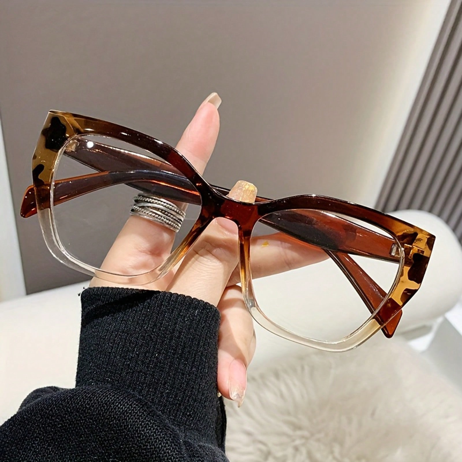 New Fashion Retro Cat Eye Non- - огляд і ціна Women'S Fashion Glasses Non Prescription