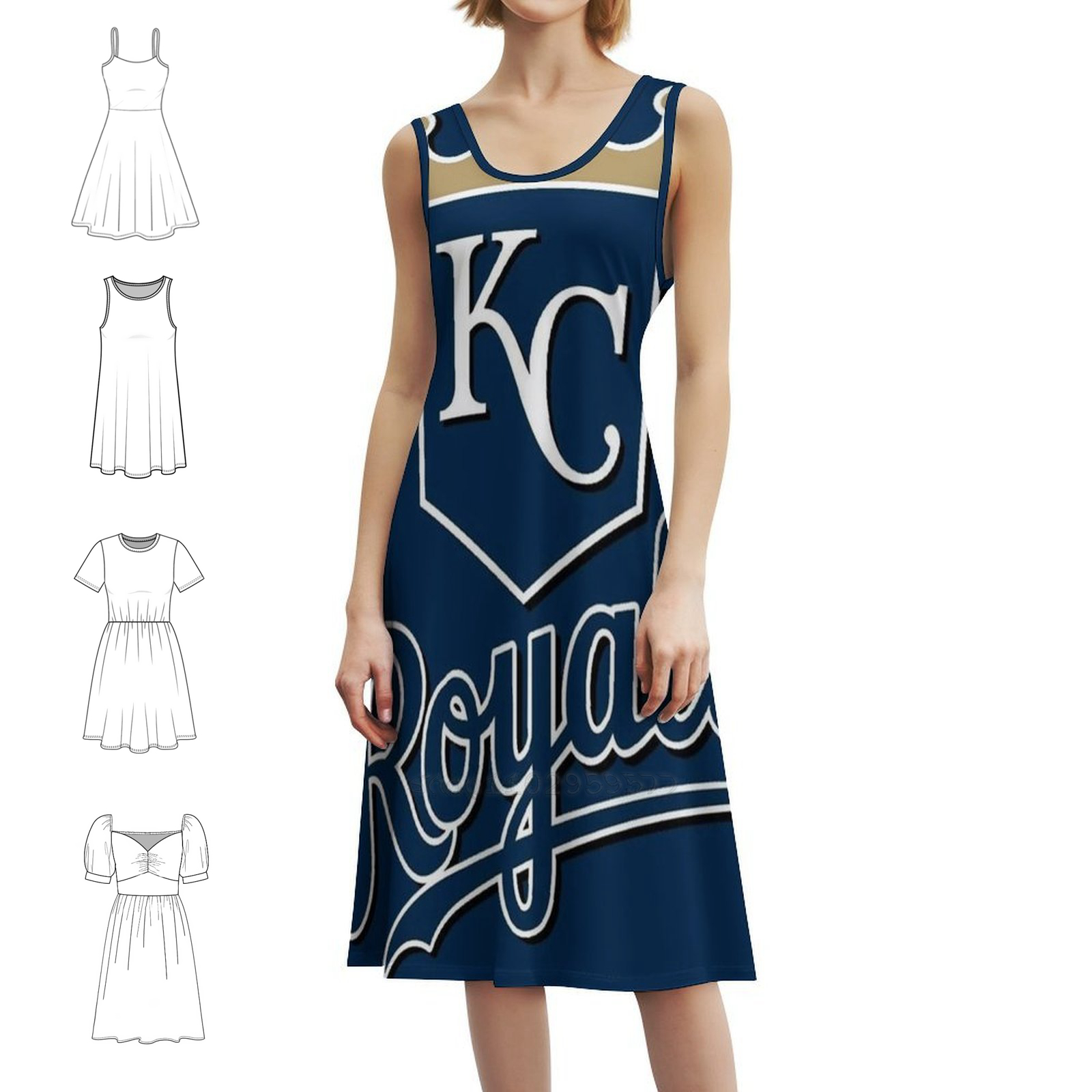 Kc Royals Floral Smock Dress F - огляд і ціна Smocked Dress Women