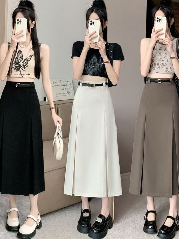 plus Size Suit Skirt High Wais - огляд і ціна A-Line Skirt Midi