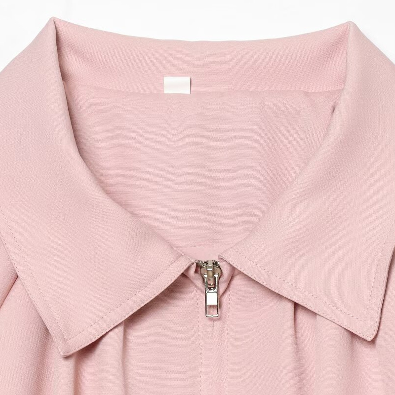 HXAO Women's Loose Pink Croppe - огляд і ціна Women'S Fashion Quarter Zip