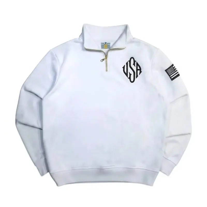 Quarter Zip Sweatshirt Y2K Nav - огляд і ціна Women'S Fashion Quarter Zip