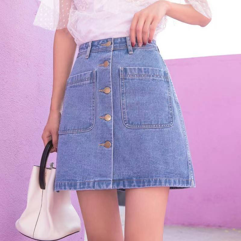 Cowboy midi skirt for women su - огляд і ціна A-Line Skirt Midi