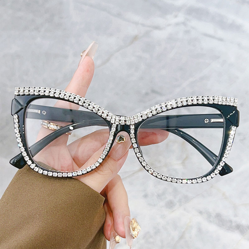 Bling Rhinestone Fashion Glass - огляд і ціна Women'S Fashion Glasses Non Prescription