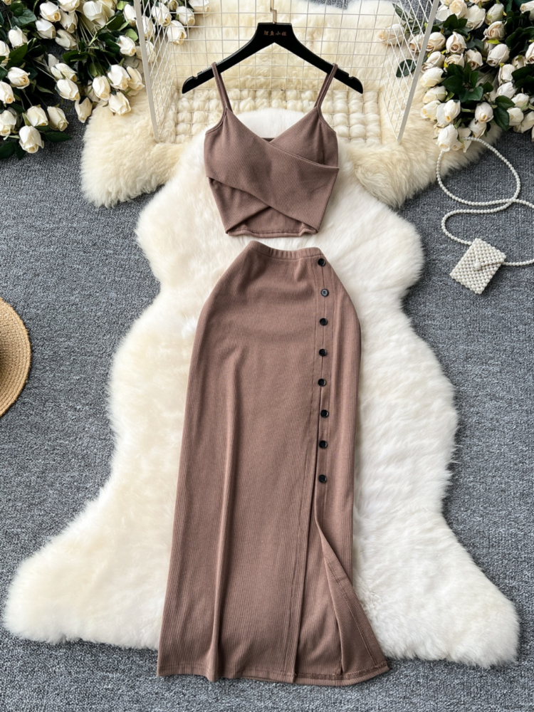 Foamlina Summer Sexy 2 Pieces  - огляд і ціна V Neck Cami Top
