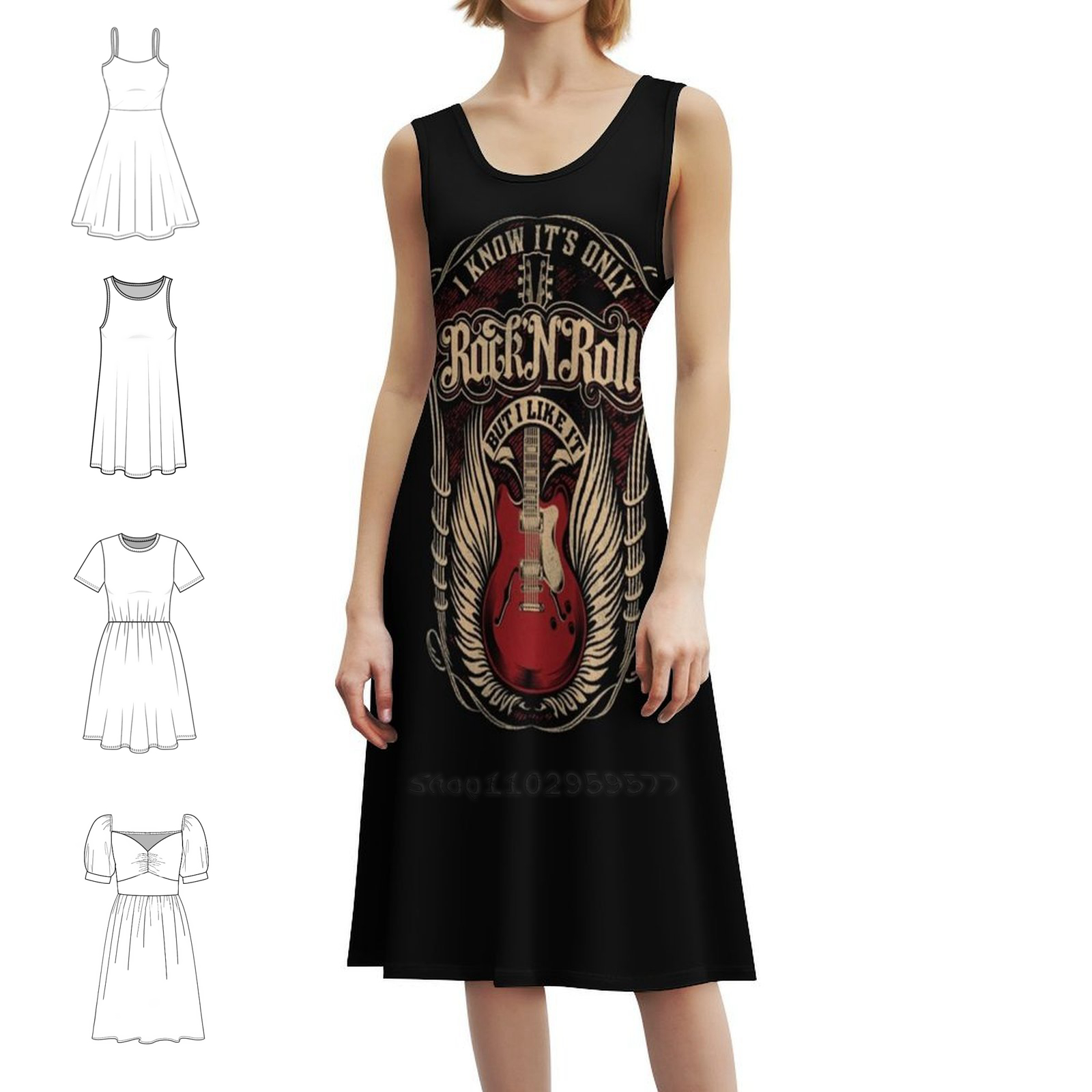 It&X27 ; S Only Rock &X27 ; N& - огляд і ціна Smocked Dress Women