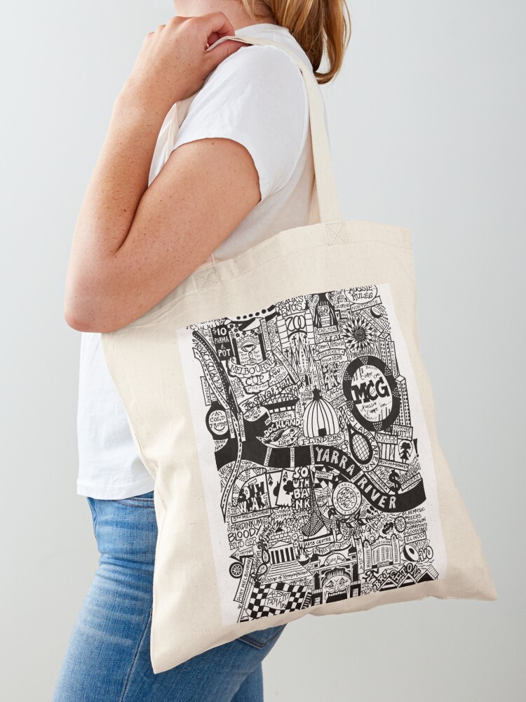 MELBOURNE ART SOUVENIRS Tote B - огляд і ціна Women'S Fashion Melbourne