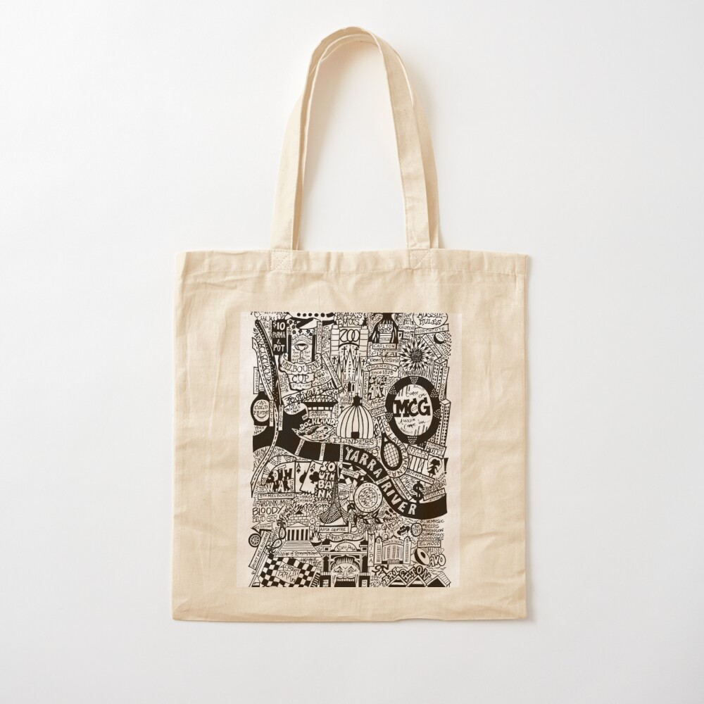 MELBOURNE ART SOUVENIRS Tote B - огляд і ціна Women'S Fashion Melbourne