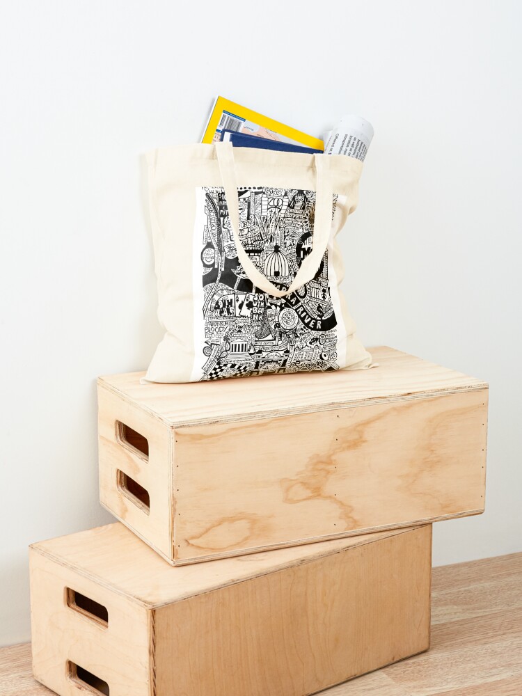 MELBOURNE ART SOUVENIRS Tote B - огляд і ціна Women'S Fashion Melbourne