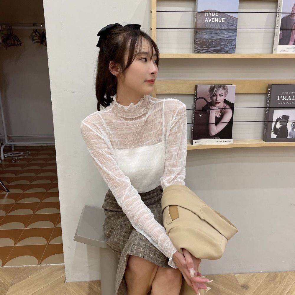 Fashionable Thin Lace Tops Lac - огляд і ціна Women Top Fashion