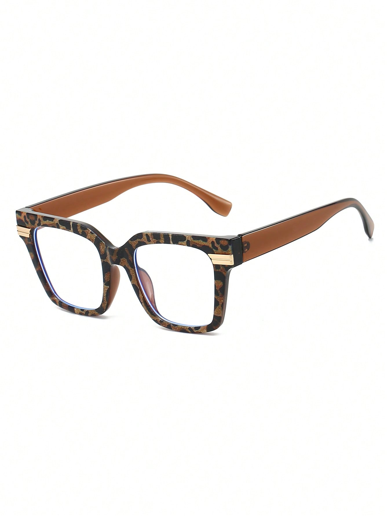 Women's Leopard Print Square P - огляд і ціна Women'S Fashion Glasses Non Prescription