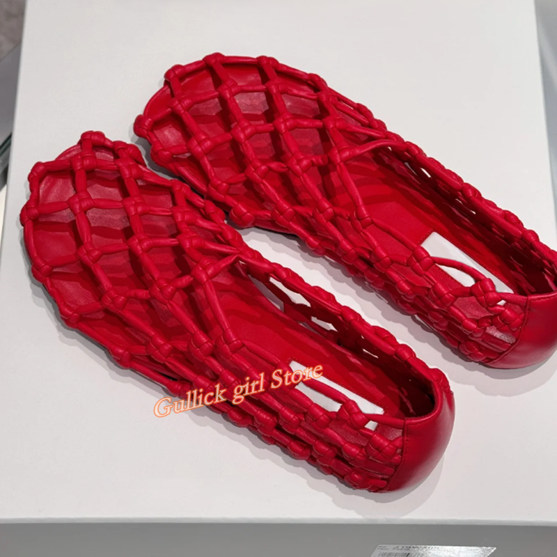 French Woven Mesh Hollow flat  - огляд і ціна Women'S Fashion Line