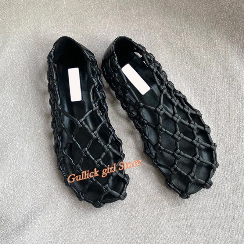 French Woven Mesh Hollow flat  - огляд і ціна Women'S Fashion Line