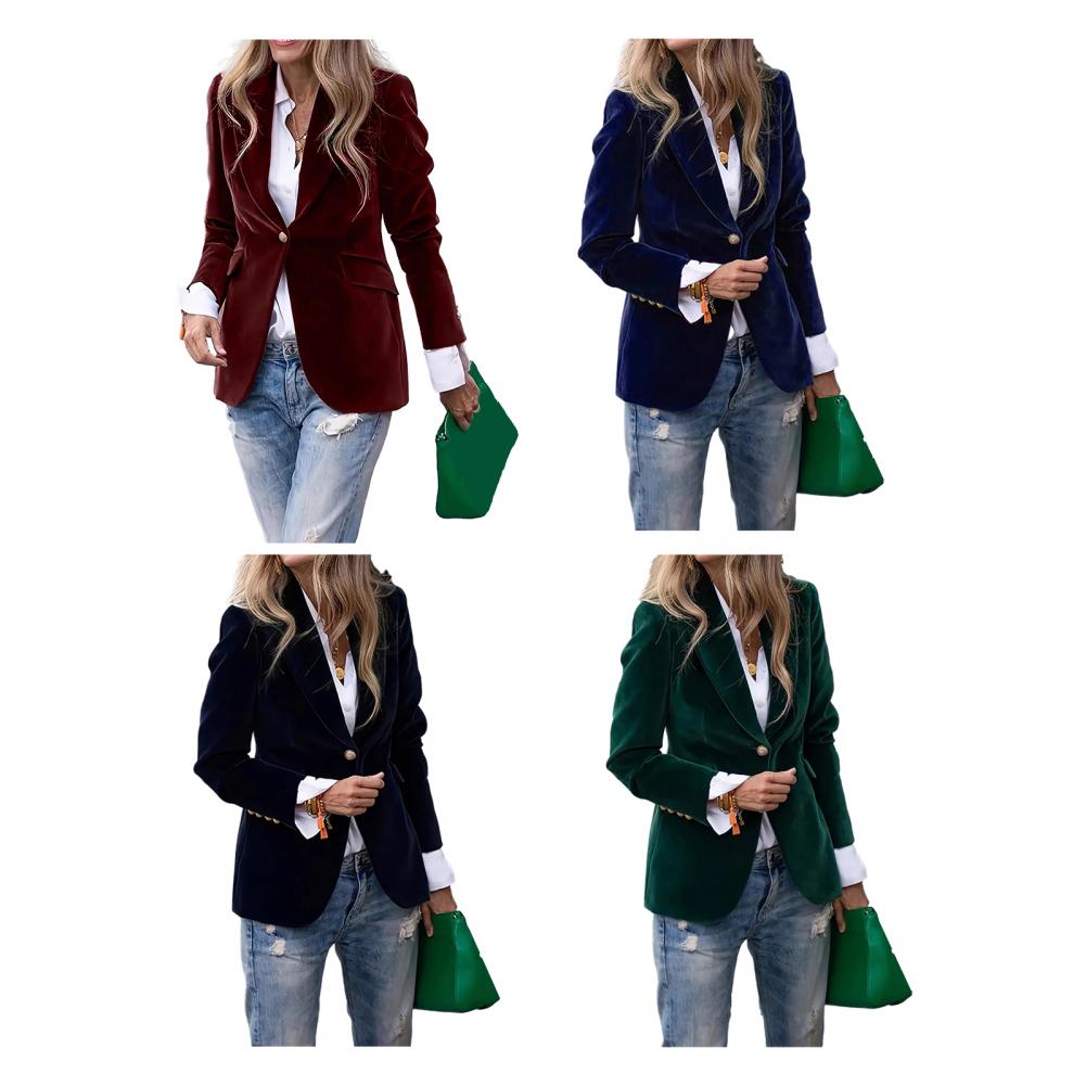 Velvet Large Size Women Prom P - огляд і ціна Blazer Women Oversized