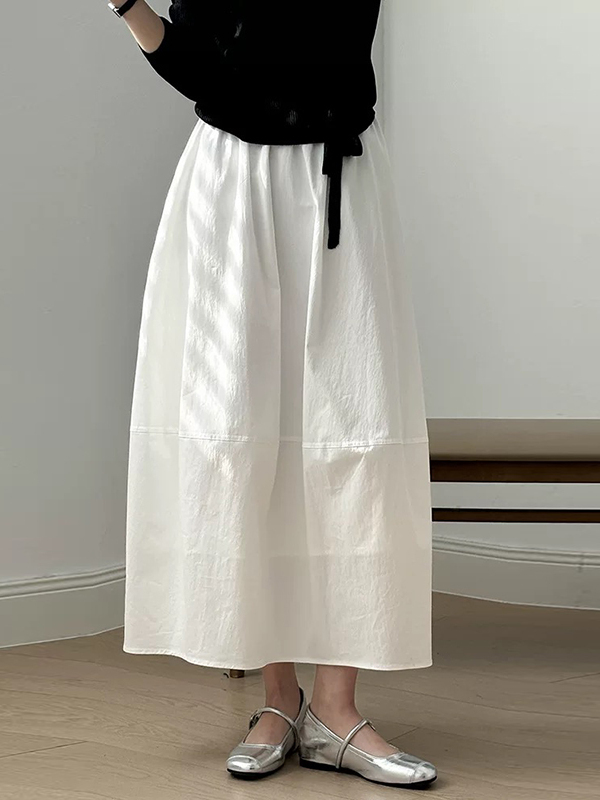 High Waist A-Line Midi Skirt L - огляд і ціна A-Line Skirt Midi