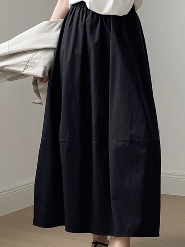 High Waist A-Line Midi Skirt L - огляд і ціна A-Line Skirt Midi