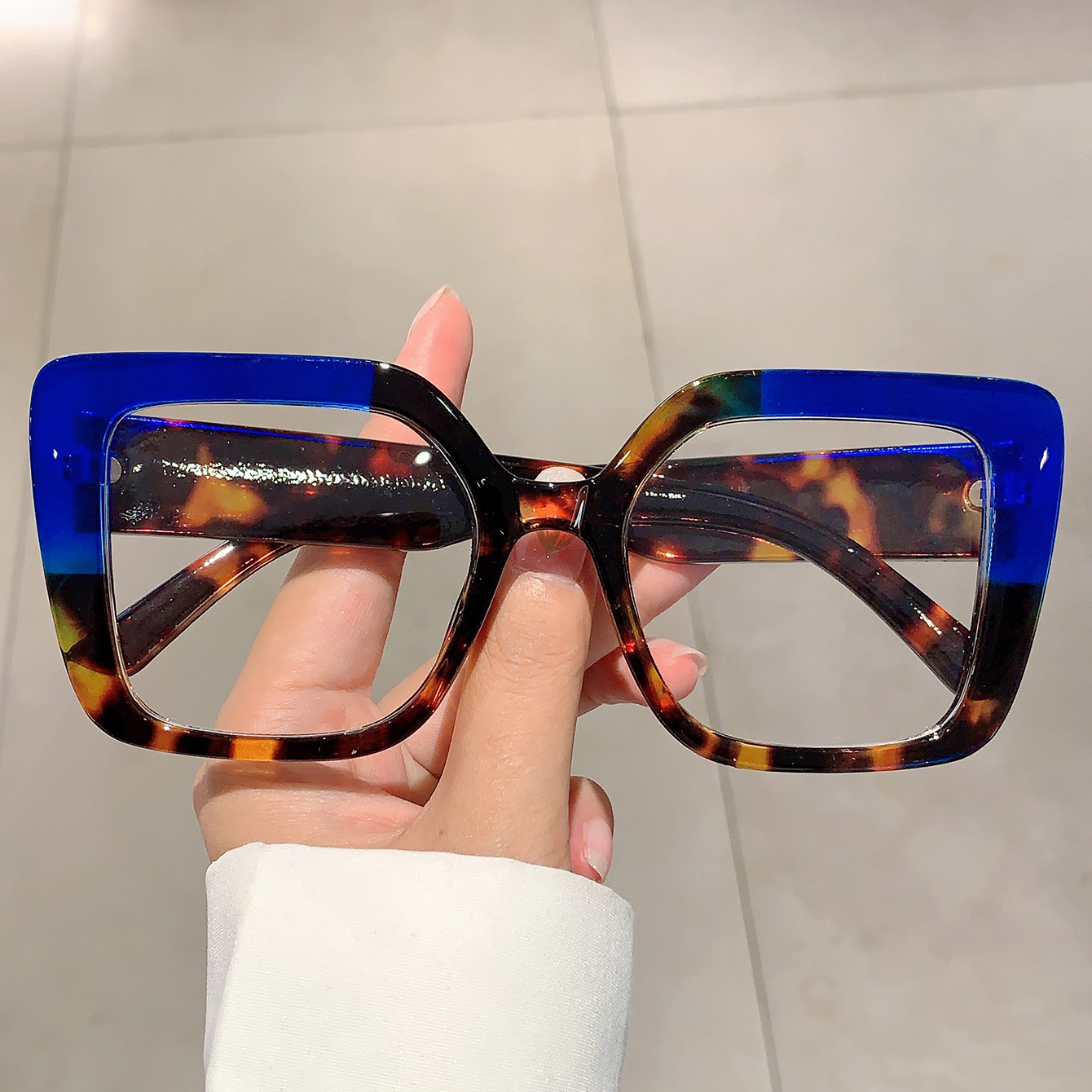 GM LUMIAS Oversized Square Gla - огляд і ціна Women'S Fashion Glasses Non Prescription