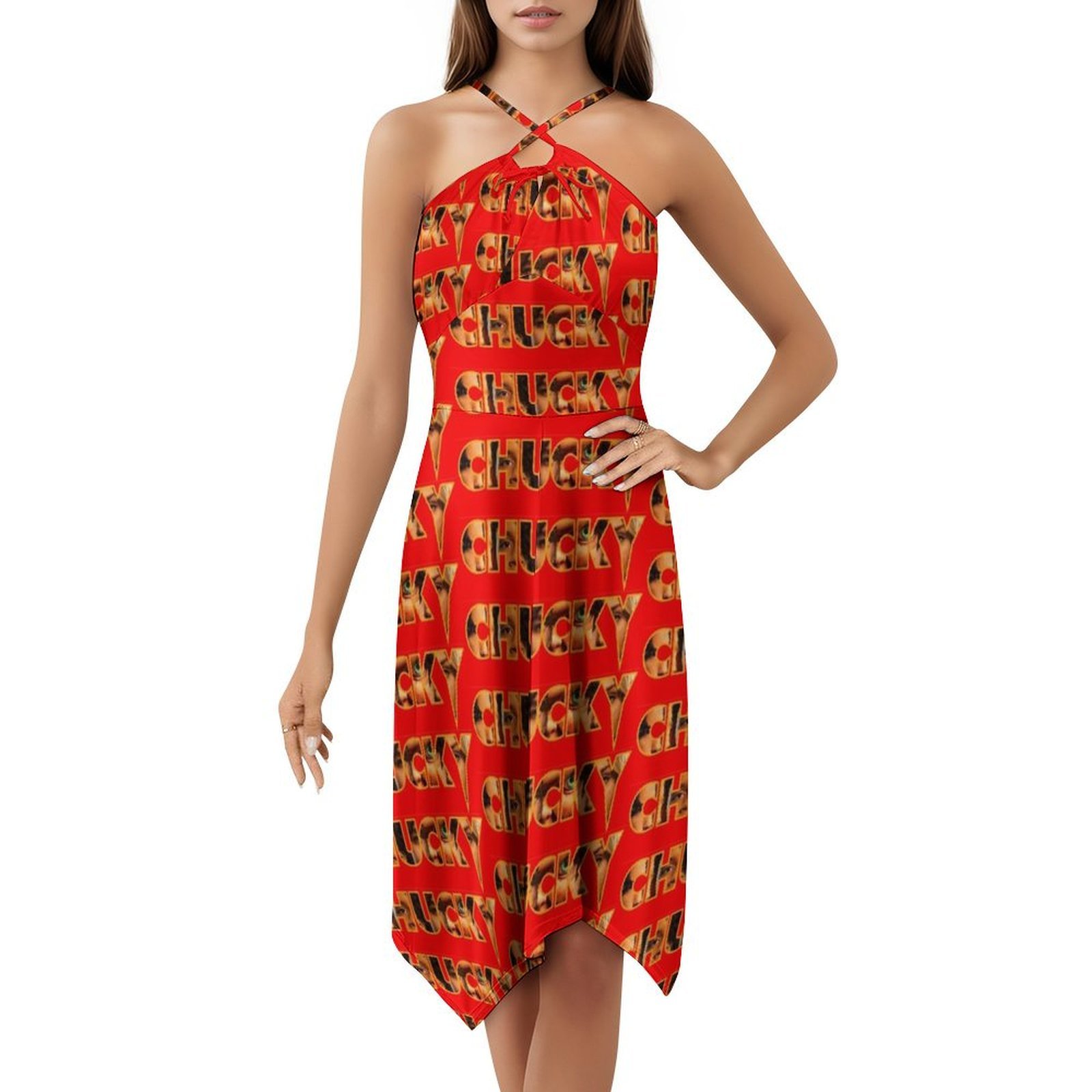 Chucky 2021 Title Block Floral - огляд і ціна Smocked Dress Women