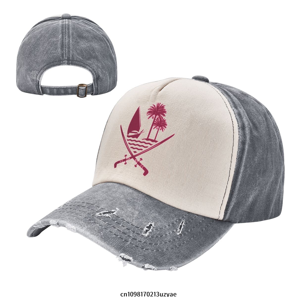 Emblem Of Qatar Cowboy Hat Wom - огляд і ціна Women Fashion Qatar
