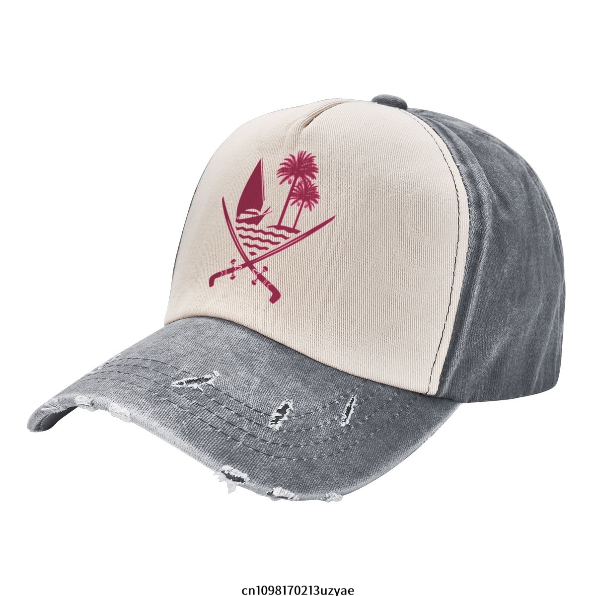 Emblem Of Qatar Cowboy Hat Wom - огляд і ціна Women Fashion Qatar