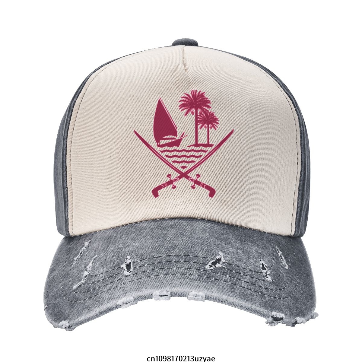 Emblem Of Qatar Cowboy Hat Wom - огляд і ціна Women Fashion Qatar