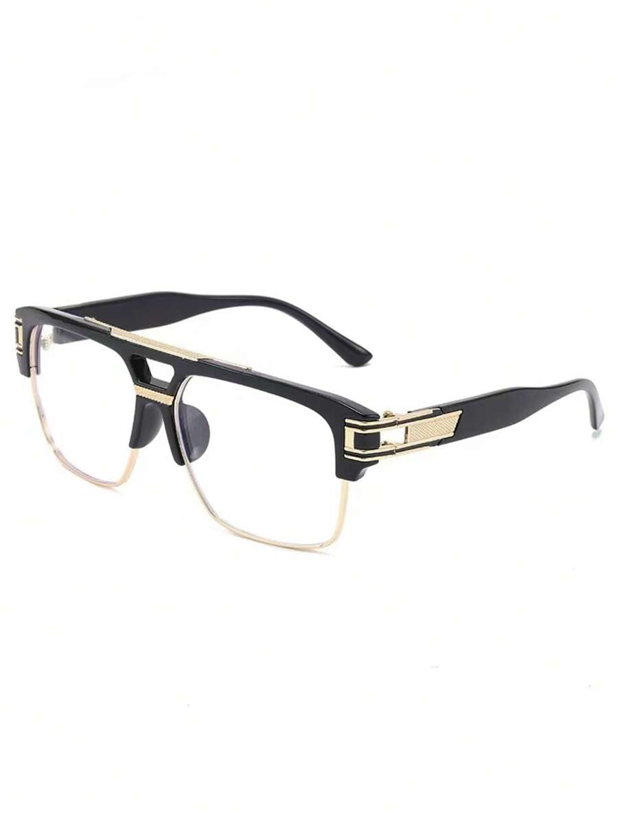 1pc Oversized Square Punk-Styl - огляд і ціна Women'S Fashion Glasses Non Prescription