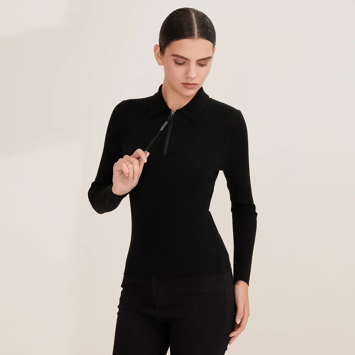 Pop BY4521226 Women's 100% Woo - огляд і ціна Women'S Fashion Quarter Zip