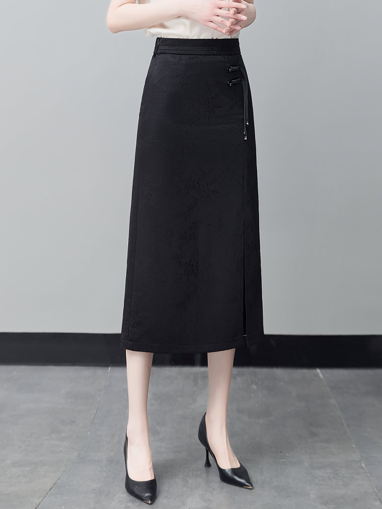 High Waist A-Line Midi Skirt W - огляд і ціна A-Line Skirt Midi