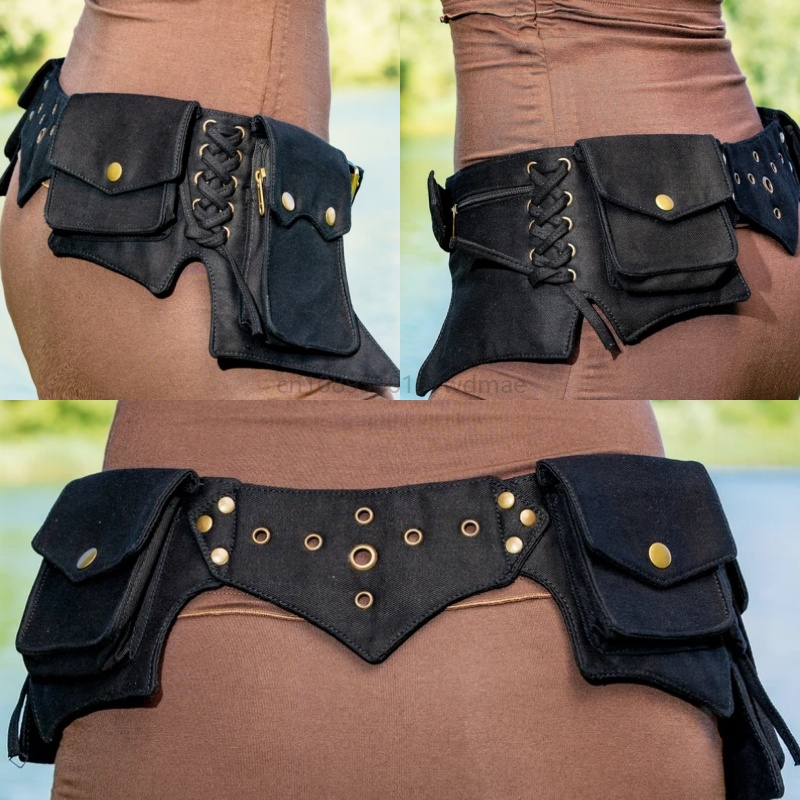 OA Retro Waist Bags Fashion Hi - огляд і ціна Women'S Fashion Utility Belt