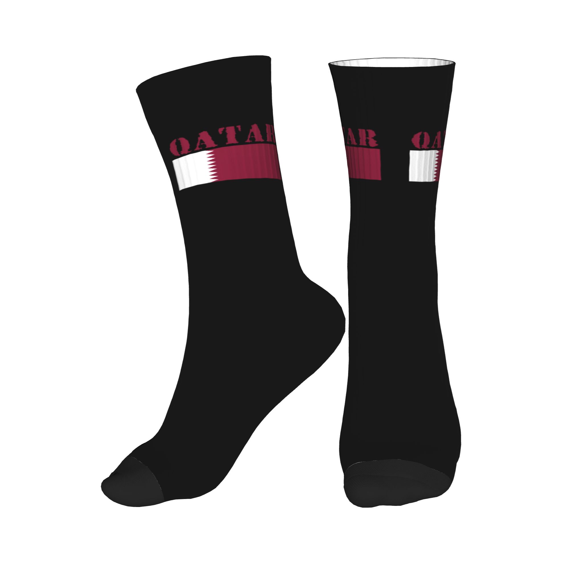 Fashion Qatar Flag Socks Men W - огляд і ціна Women Fashion Qatar
