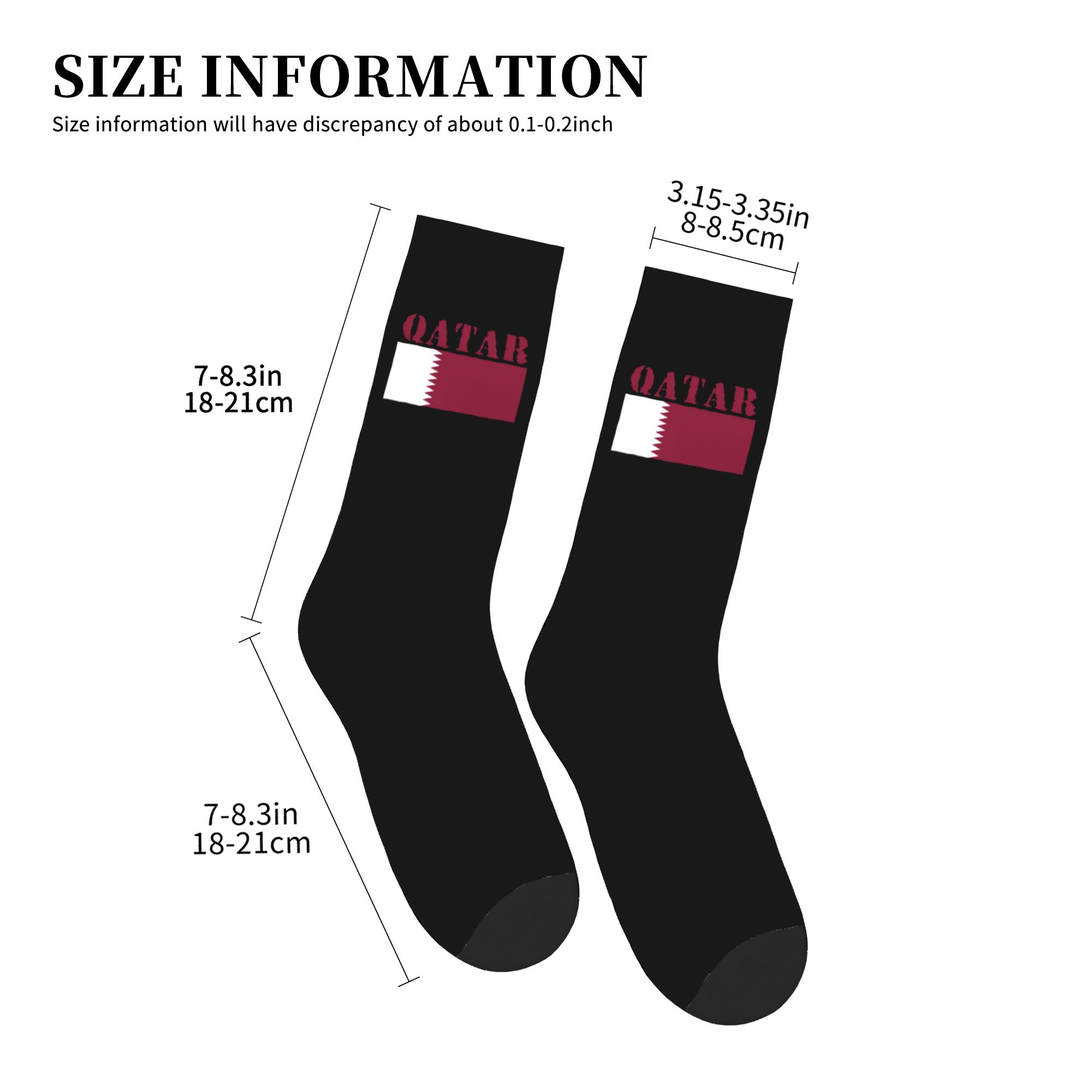 Fashion Qatar Flag Socks Men W - огляд і ціна Women Fashion Qatar