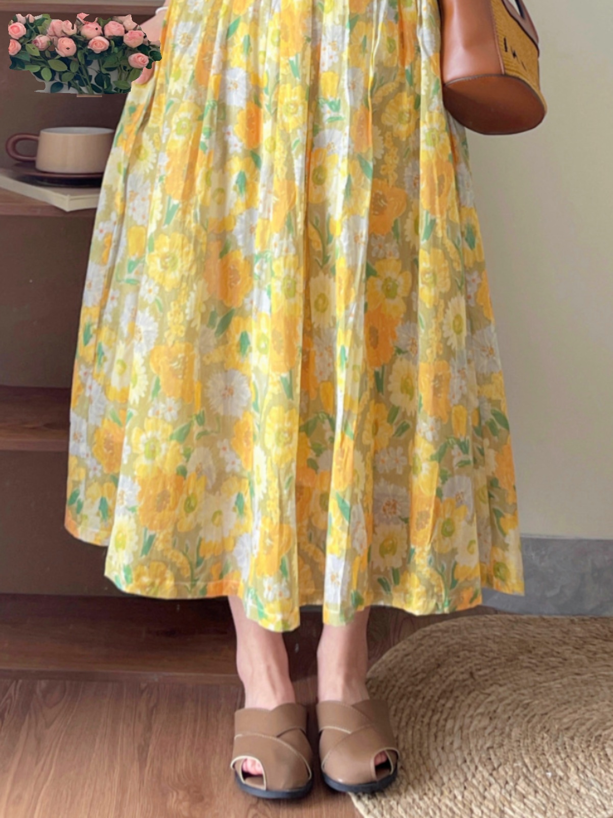 Artistic Cotton Linen A-Line S - огляд і ціна A-Line Skirt Midi