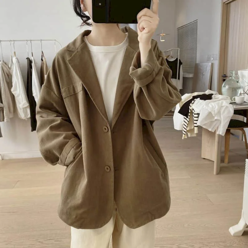 Cotton Blazers for Women Long  - огляд і ціна Blazer Women Oversized
