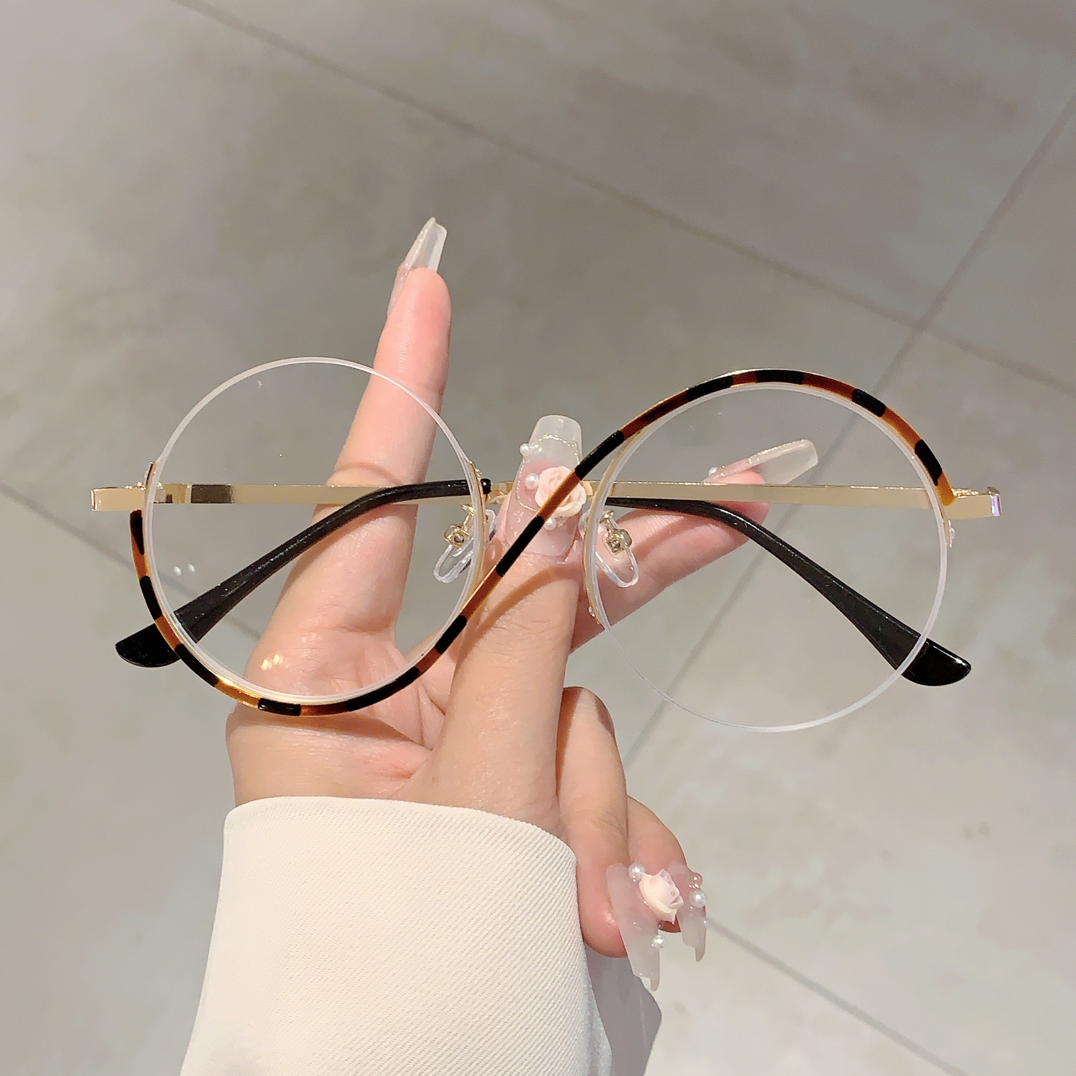 KAMMPT Vintage Round Glasses W - огляд і ціна Women'S Fashion Glasses Non Prescription