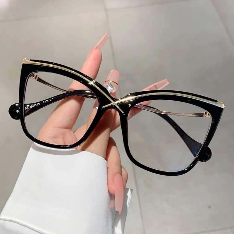 KAMMPT Oversized Cat Eye Eyegl - огляд і ціна Women'S Fashion Glasses Non Prescription