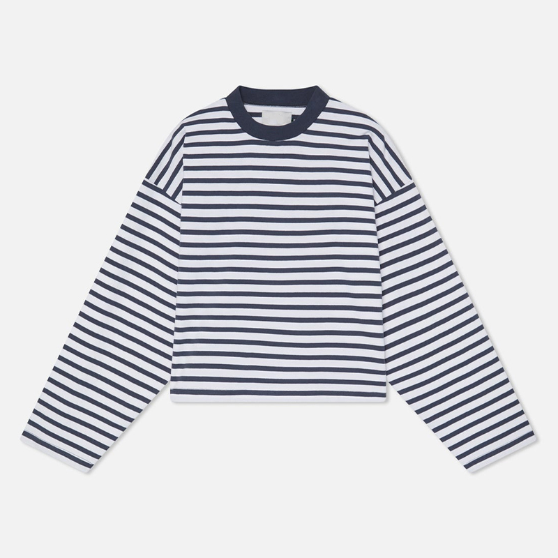 SCFFRS Striped Sweatshirt Tops - огляд і ціна Women Top Fashion