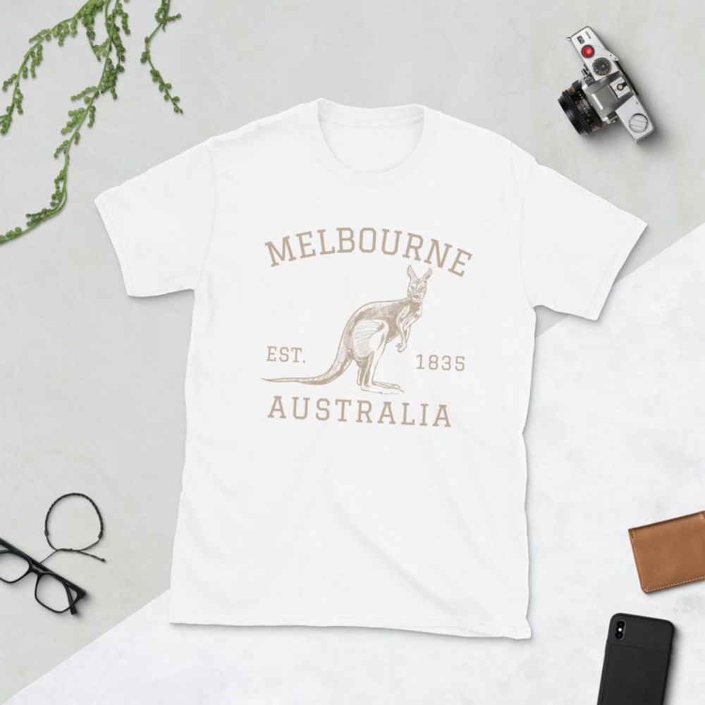 Melbourne Australia T-Shirt Au - огляд і ціна Women'S Fashion Melbourne