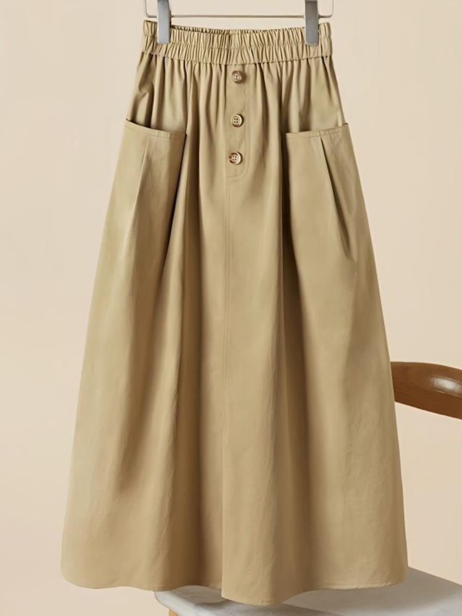 Summer 2024 Women's Cotton A-L - огляд і ціна A-Line Skirt Midi