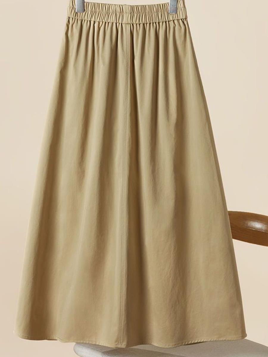 Summer 2024 Women's Cotton A-L - огляд і ціна A-Line Skirt Midi