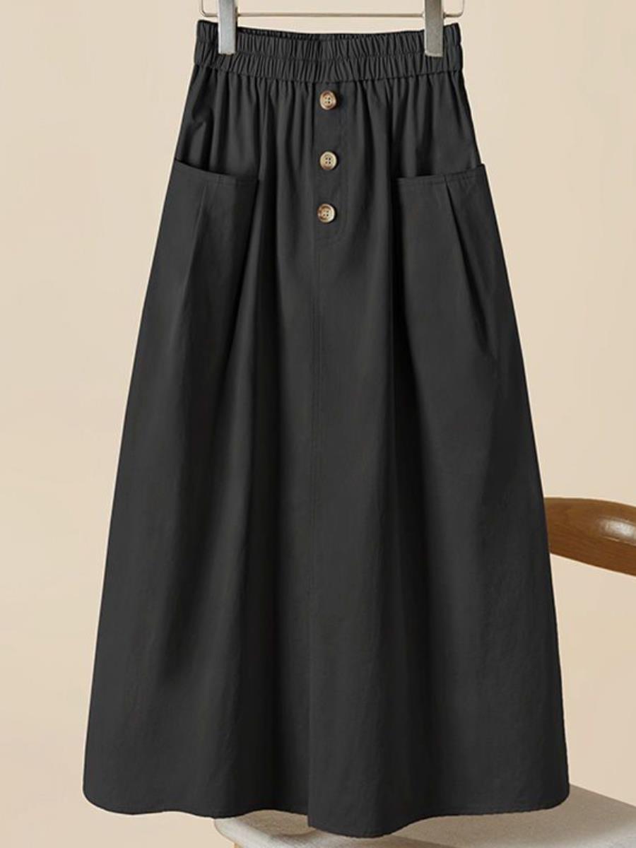 Summer 2024 Women's Cotton A-L - огляд і ціна A-Line Skirt Midi