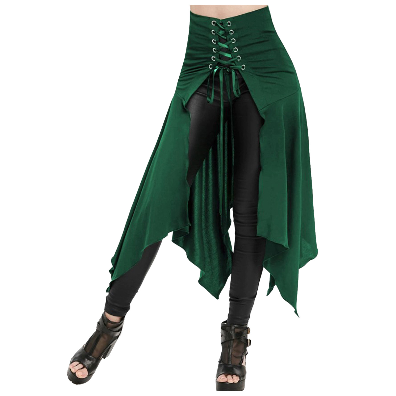 Gothic Skirt Black Medieval Vi - огляд і ціна Women'S Fashion Kilt