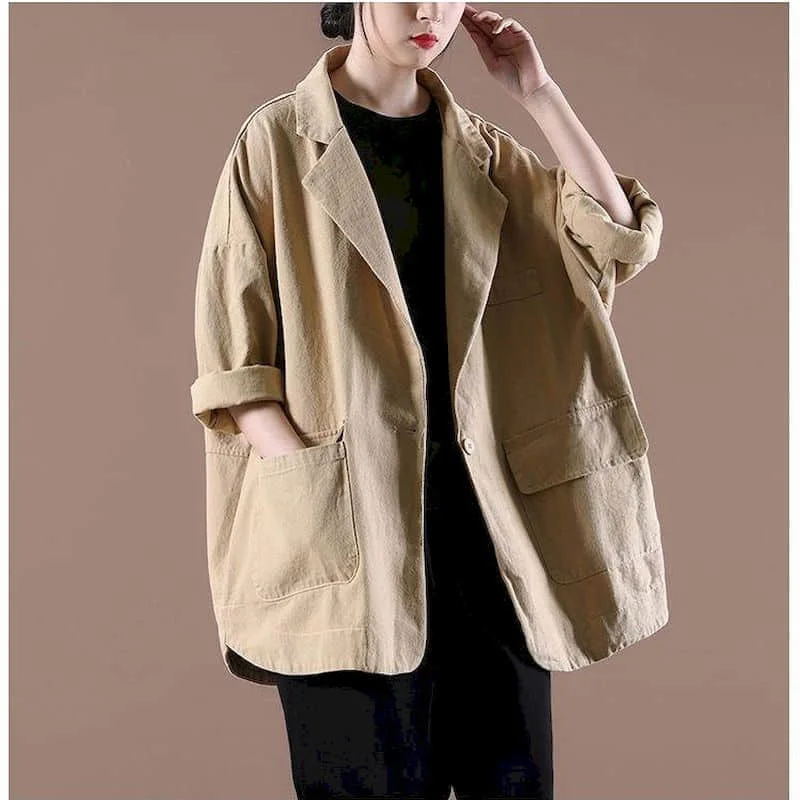 Blazers for Women Long Sleeve  - огляд і ціна Blazer Women Oversized