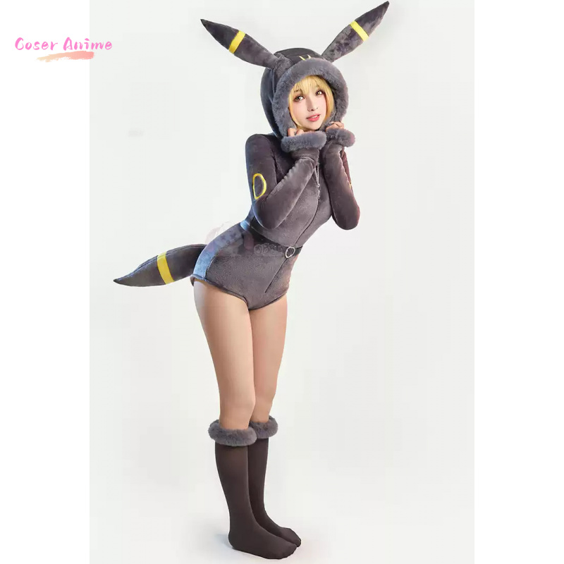 Umbreon Cosplay Costume Hallow - огляд і ціна Women'S Fashion Kilt