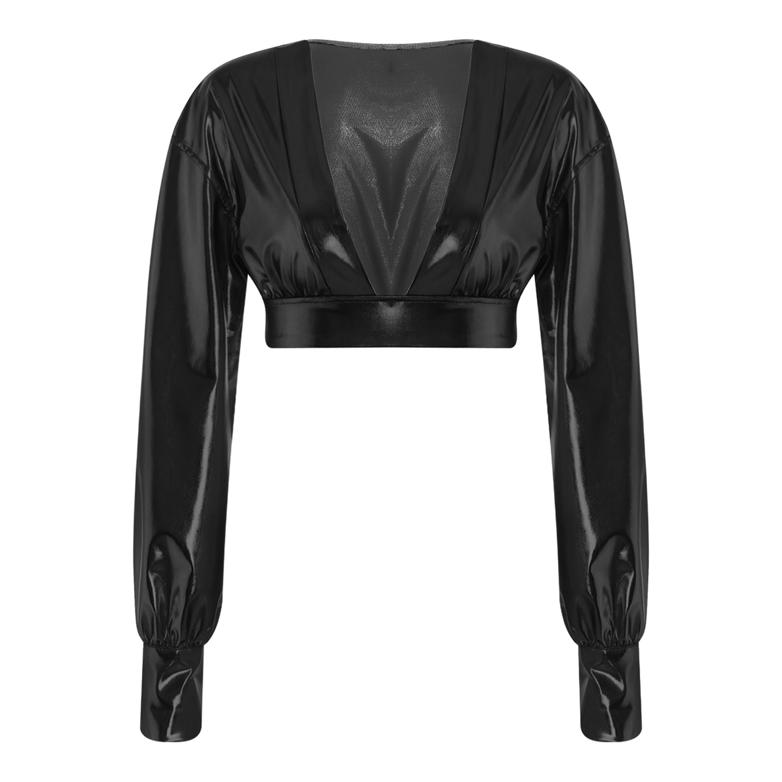 Womens Y2K Metallic Shiny Hip  - огляд і ціна Women Top Fashion